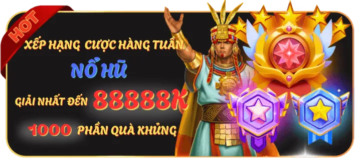 Banner khuyến mãi độc quyền cho game nổ hũ Hay88