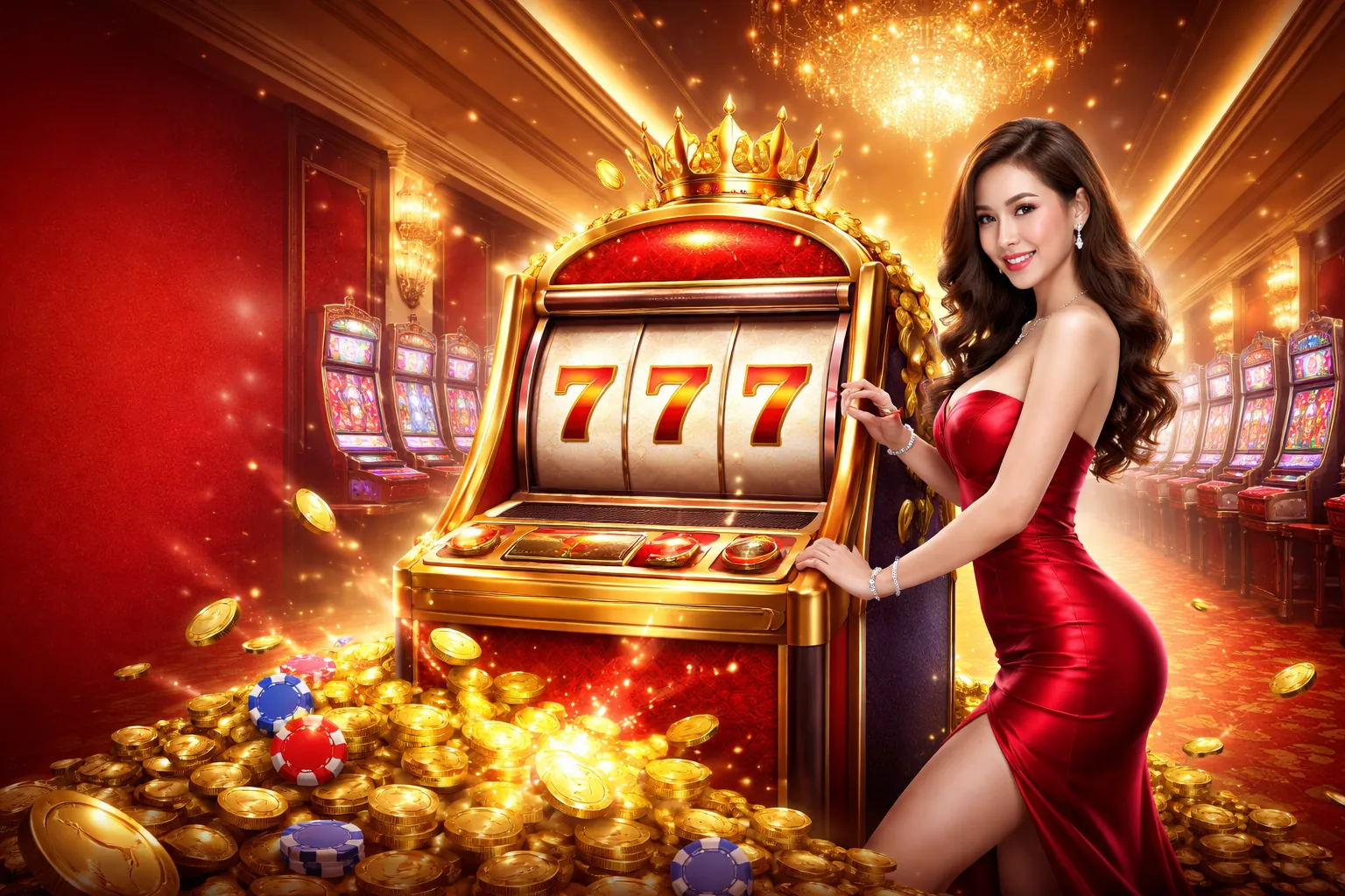 Máy đánh bạc nổ hũ Hay88 với biểu tượng may mắn và tiền thưởng lớn