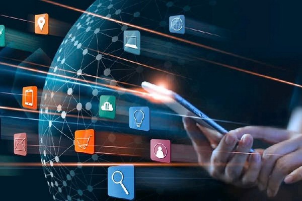 Biểu tượng cookie và dấu chân kỹ thuật số của Hay88